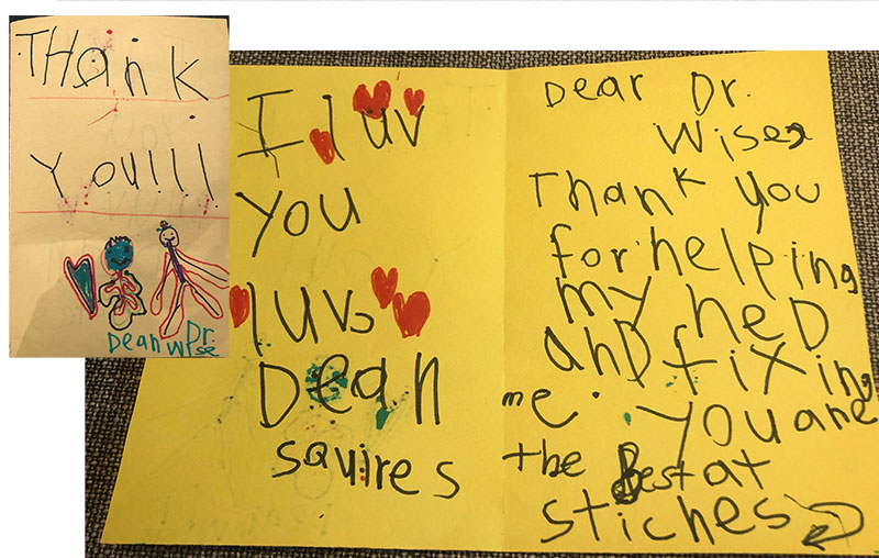 Thank you card